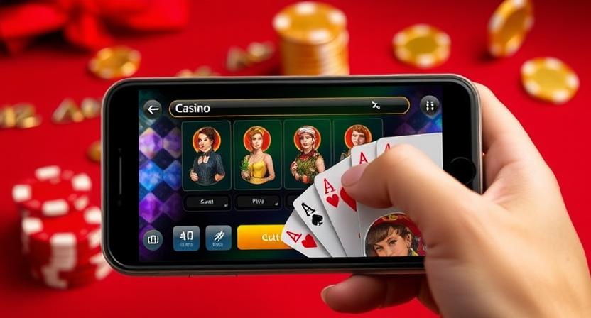 999BDCOM mobile casino app interface